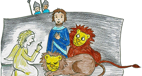 Wo steht Daniel in der Löwengrube in der Bibel?
