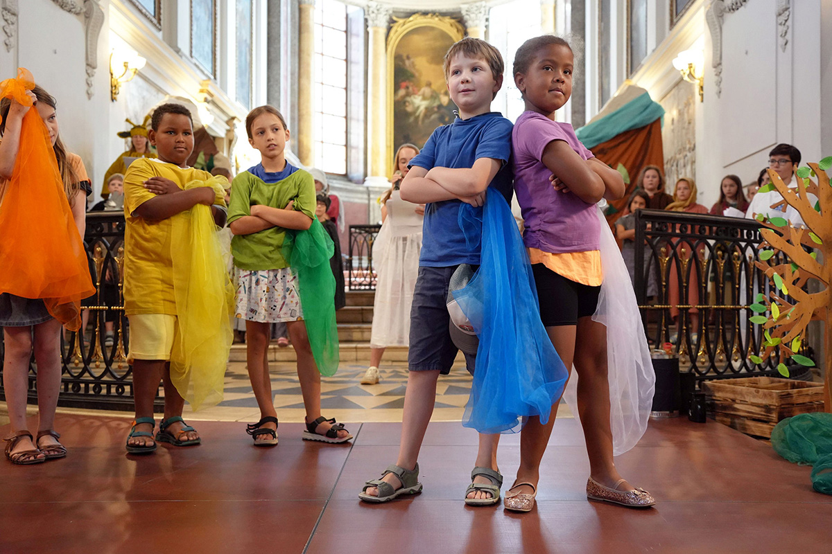 Kinderbibeltage 2026 - Musicalprobe in der Nikolaikirche
